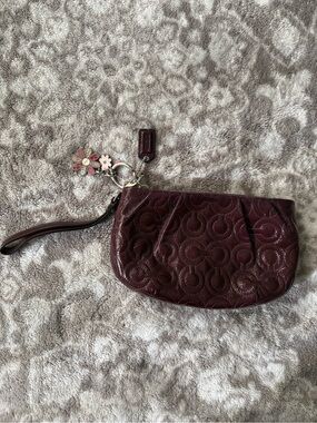 Coach wristlet